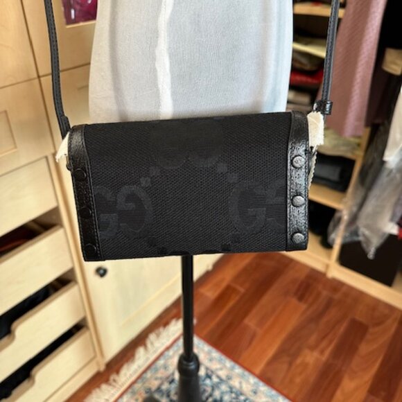 GUCCI BLACK HORSEBIT 1955 MINI BAG Brand New in Box - Picture 6 of 8